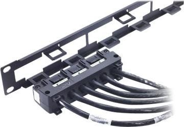 Produktbild APC Data Distribution Kabel CAT6 UTP CMR 6XRJ-45 schwarz 17FT 4.5M (U/UTP, CAT6, 5.20 m)