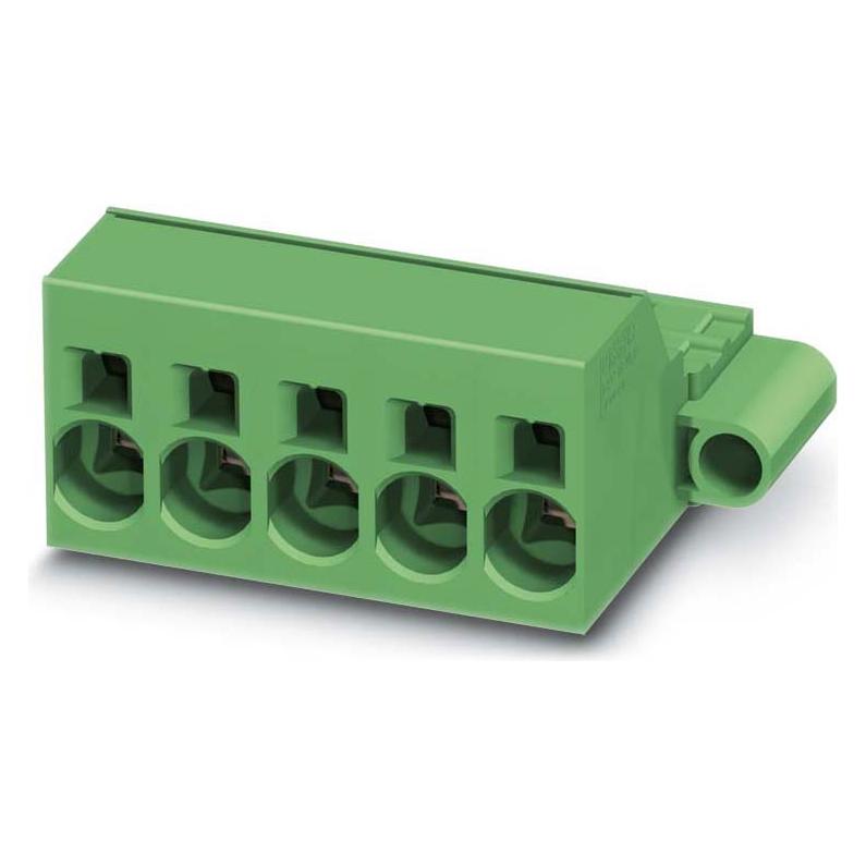 Phoenix Leiterplattensteckverbinder ISPC 16/2-STF-10.16, Elektronikkabel + Stecker, Grün