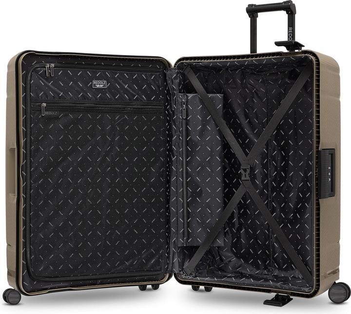 Produktbild Redolz Essentials 15 4-Rollen Trolley 75 cm mit Dreipunkt-Verschluss (100 l)