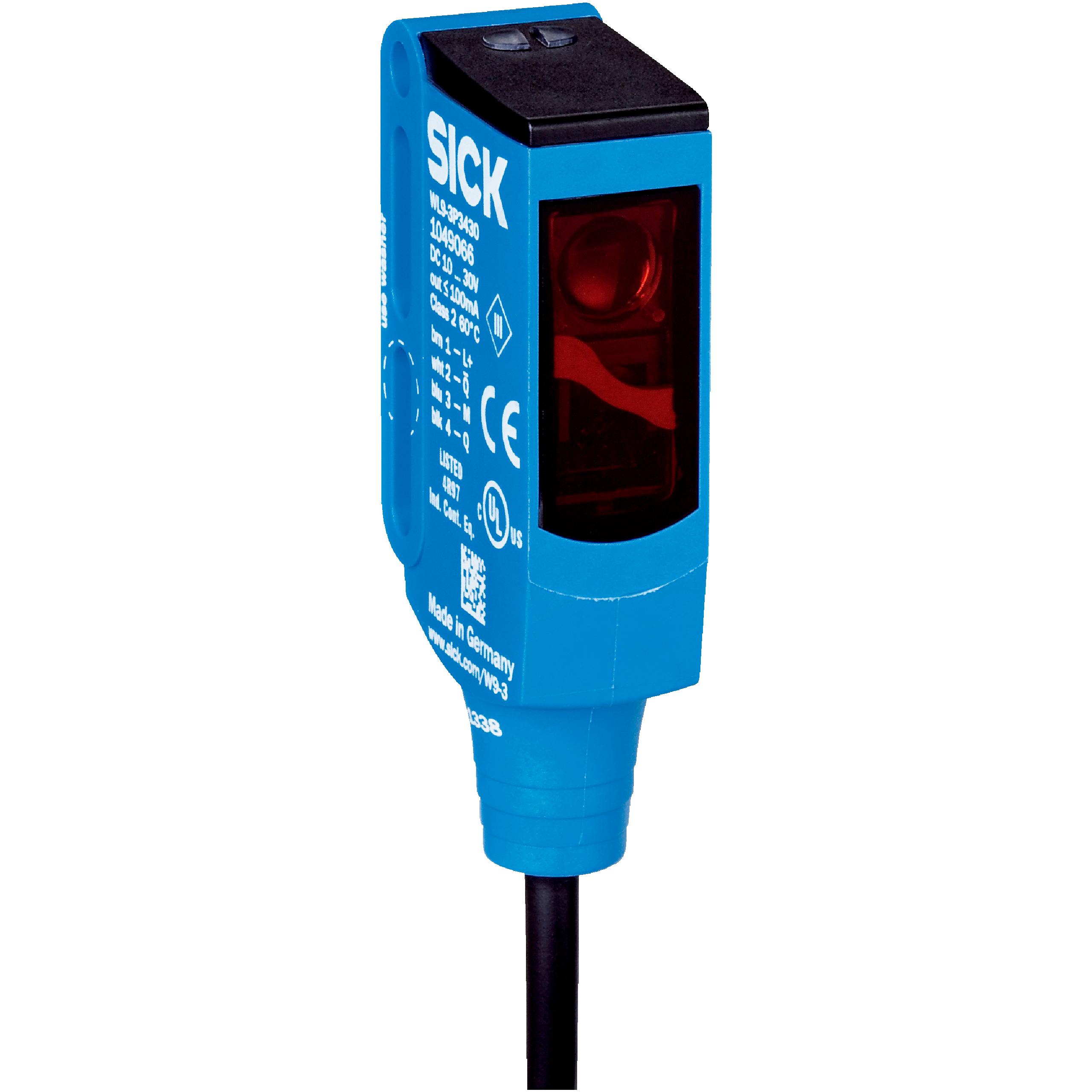 Sick, Rilevatore di movimento, Piccolo sensore fotoelettrico (4 m)