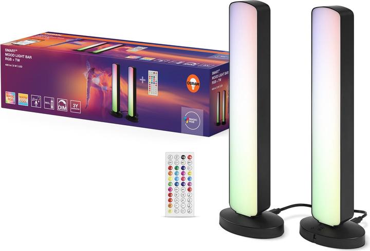 Actual product image Osram Smart moodlights Black RGB + TW (240 lm)