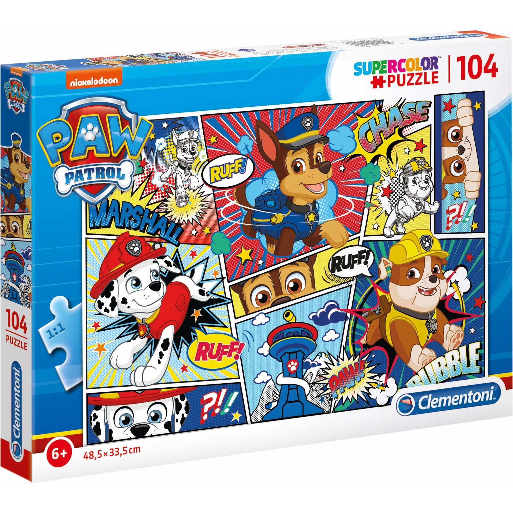 Clementoni Puzzle Paw Patrol 104 tlg (104 Teile)