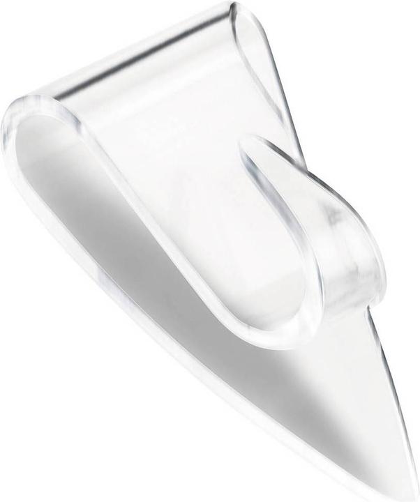 Image du produit tesa 3x crochets adhésifs pour le verre, capacité de rétention de 0,2kg, détachables sans trace &