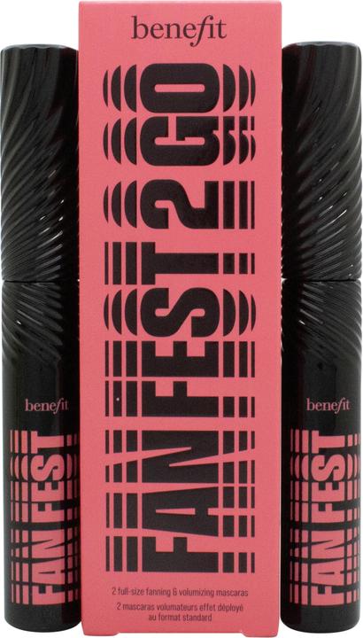 Actual product image BeneFit Cosmetics Benefit Fan Fest Fanning & Volumising Mascara Duo Set (Hyper Black)