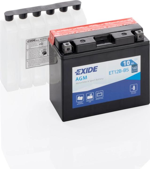 Image du produit Exide Agm (12 V, 10 Ah, 160 A)