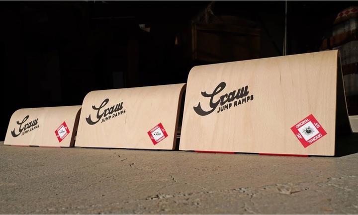 Productafbeelding Graw Jump Ramps Springplank J-serie Set van 6