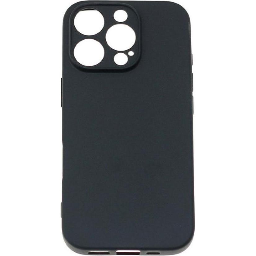 Thumbnail - Hurtel Soft Case for iPhone 16 Pro - black (Apple iPhone 16 Pro), Smartphone Hülle, Schwarz