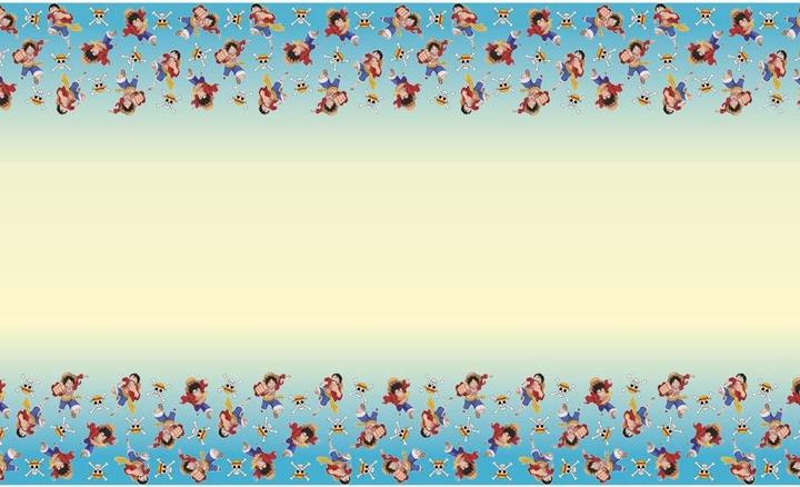 Actual product image Chaks One Piece Manga tablecloth (228 x 136 cm)