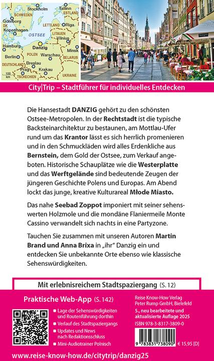 Immagine prodotto CityTrip Danzig (Tedesco, Anna Brixa, Marchio Martin, 2025)