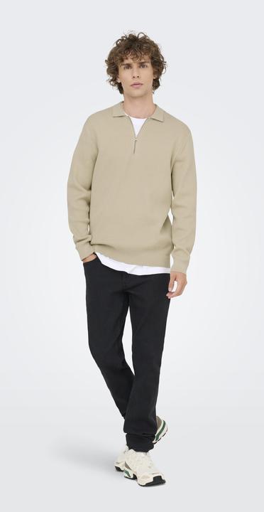 Produktbild Only & Sons ONSPHIL Gestricktes Poloshirt Gestricktes Oberteil (XL)