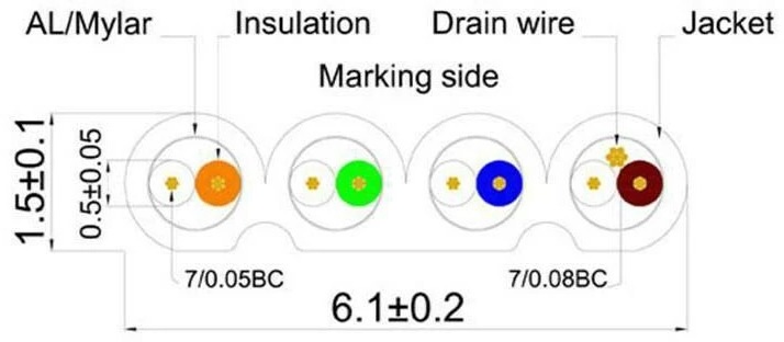 Productafbeelding Wirewin Netwerkkabel (STP, CAT6, 10 m)
