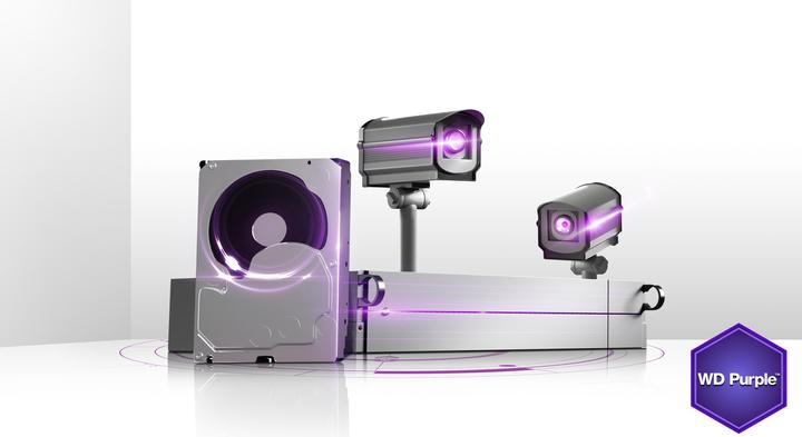 Image du produit WD Disque dur Purple WD30PURX (3 To, 3.5", CMR)