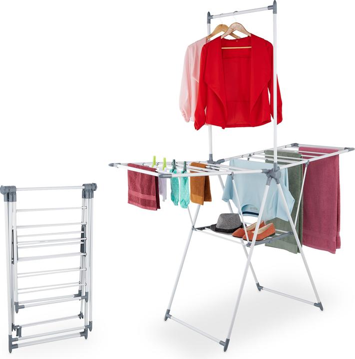 Relaxdays Flügelwäscheständer 170cm (15 m)