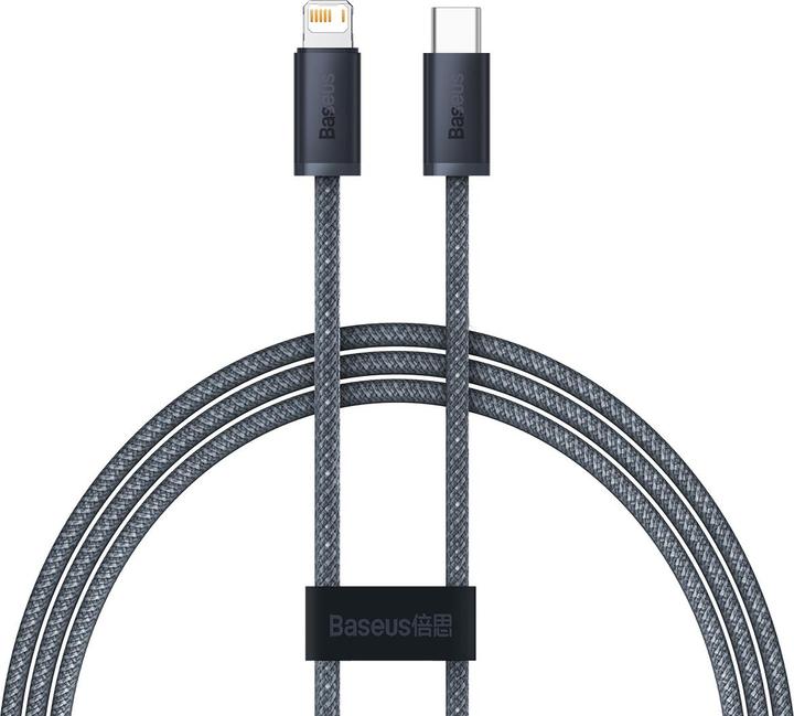 Actual product image Baseus Dynamic Series Fast Charging Data Cable Type-C to iP 20W 1m Slate Gray (1 m, USB 2.0, 20 W)