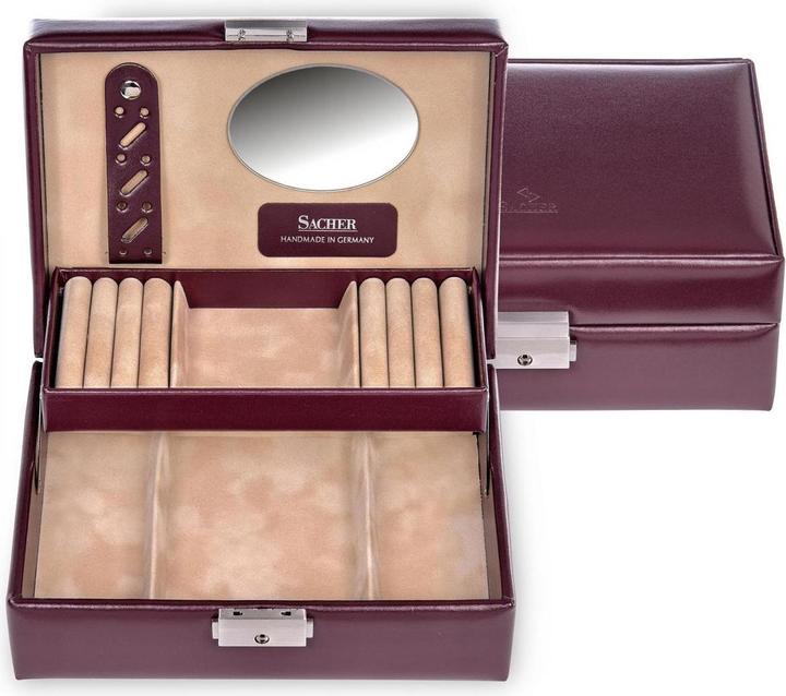 Produktbild Sacher 13.107.010143 - Schmuckkästchen Britta new classic bordeaux Leder