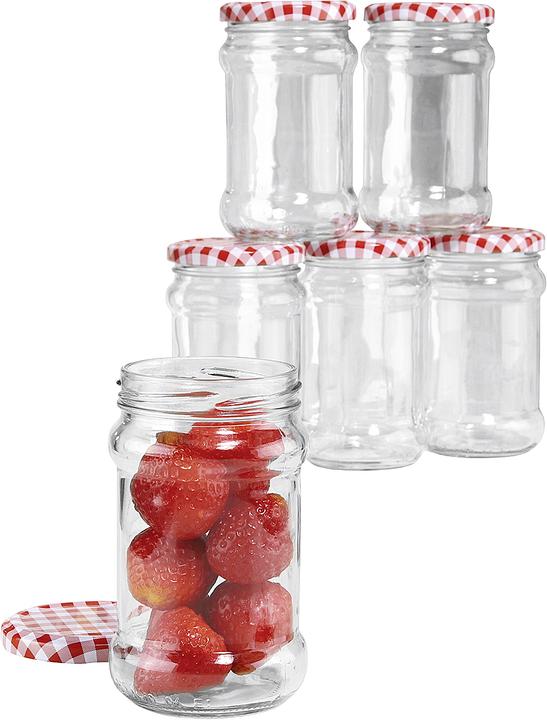 Produktbild Childhome Einmachglas mit Schraubdeckel (6 Stk., 0.32 l)