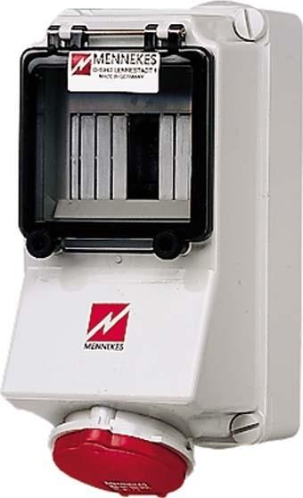 Actual product image Mennekes MEN 5497 Socket 5pol.32A400V