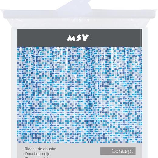 MSV, Duschvorhang, Shelby (180 x 200 cm)
