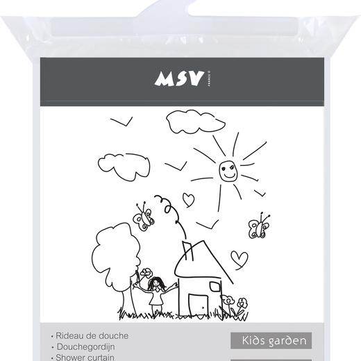 MSV, Duschvorhang, Niklas (180 x 200 cm)