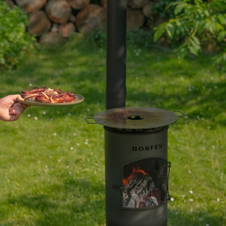 Produktbild Bonfeu BonGiano LP Gartenkamin Schwarz