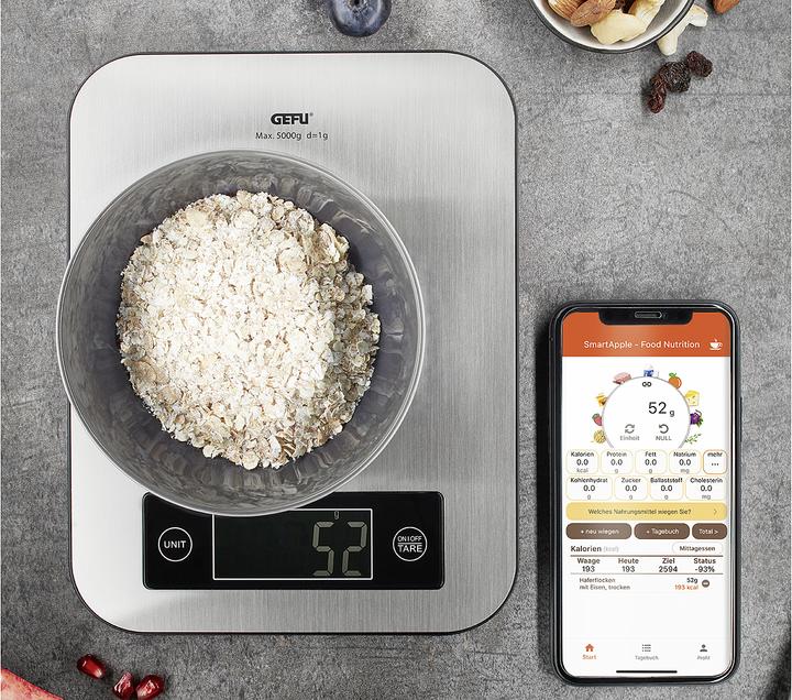 Actual product image GEFU Bluetooth kitchen scale 'Score