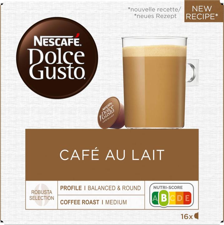 Nescafé Dolce Gusto Café au Lait (16 x Port.)