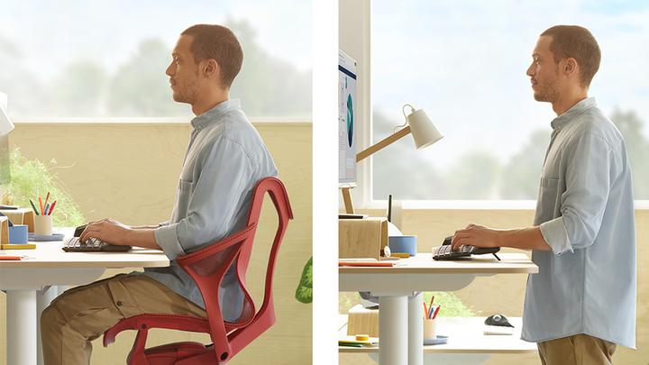Actual product image Logitech Ergo K860 (Eng. Int., Wireless)