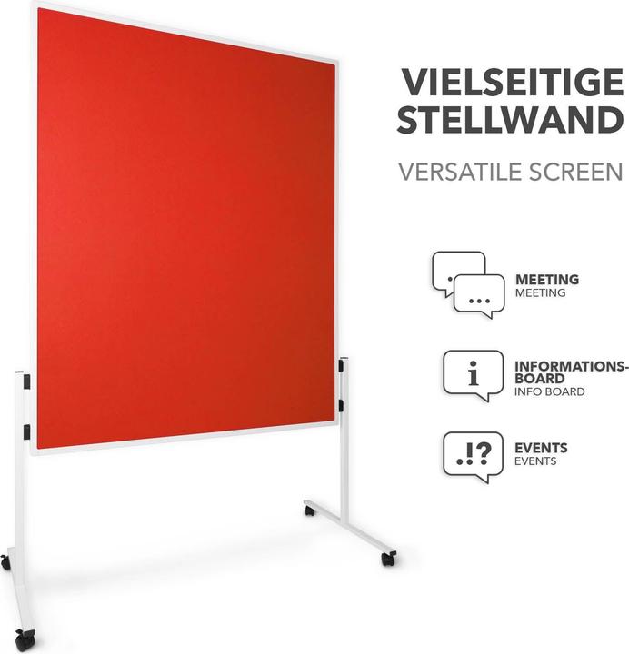 Produktbild Office Marshal Filz-Moderationstafeln (120 x 150 cm)