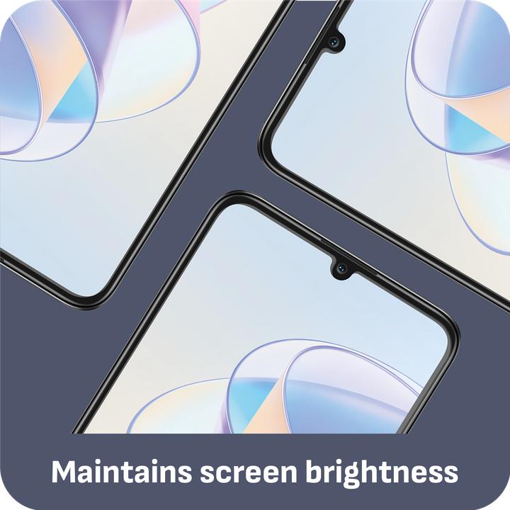 Actual product image Cazy Protective Glass Compatible with Honor X7a Tempered Glass Case Compatible - Transparent (1 pcs., Honor X7a)