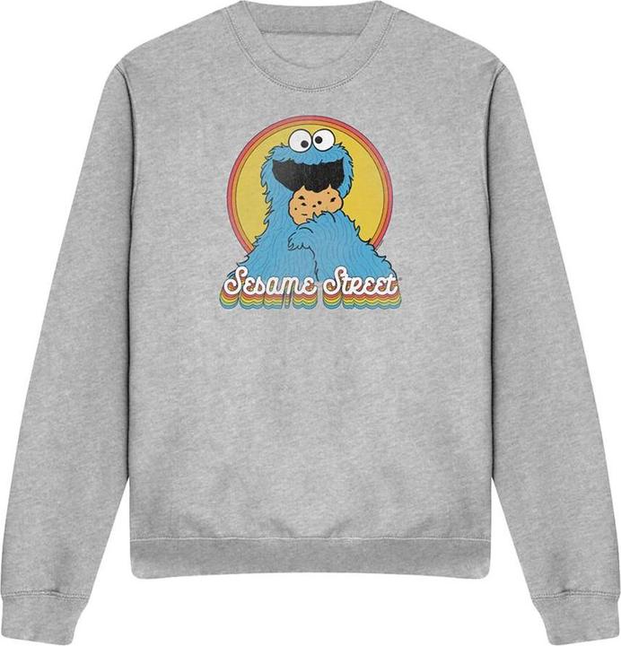 Image du produit - Sweat motif Macaron le glouton - Adulte (M)