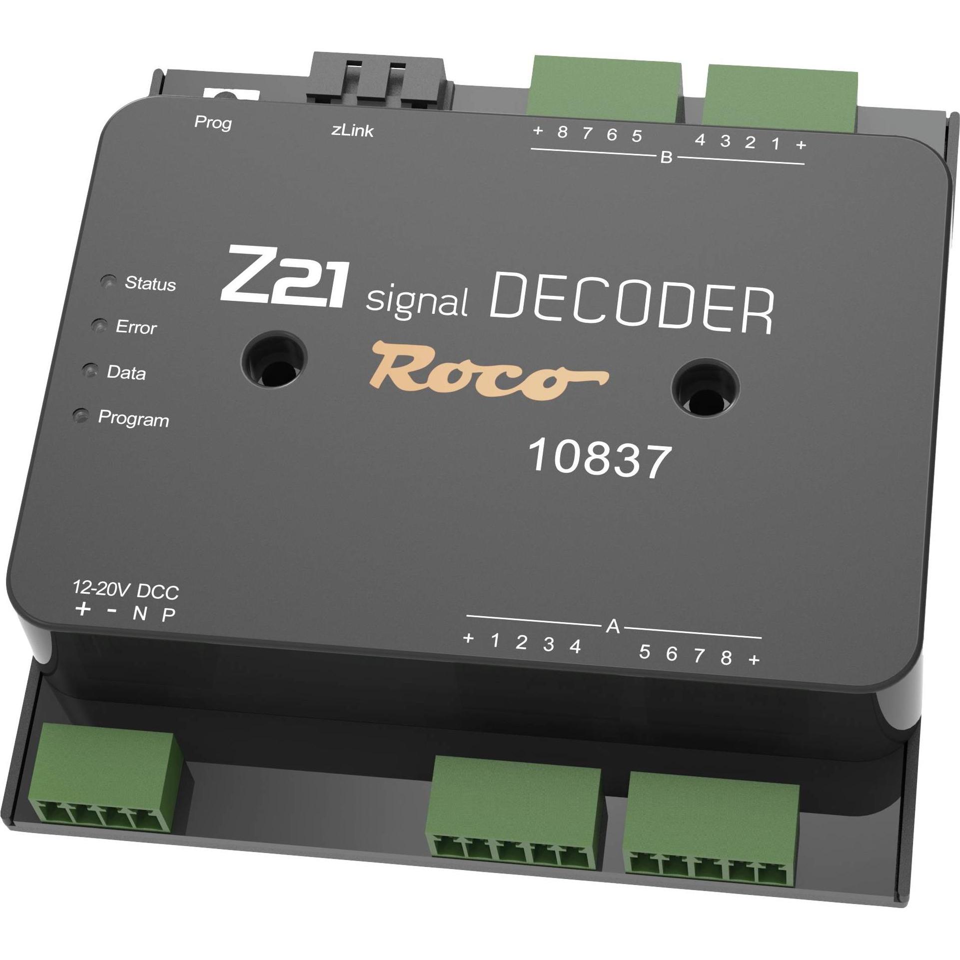 Roco 10837 Z21 signal DECODER Schaltdecoder Baustein (10837)