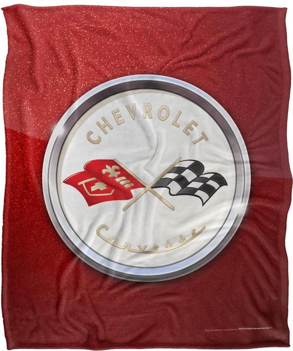 Produktbild Chevrolet Decke Corvette Logo (152 x 127 cm)