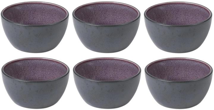 Produktbild Bitz Snackschale Ø 10 cm 6 Stück, Schwarz/Violett