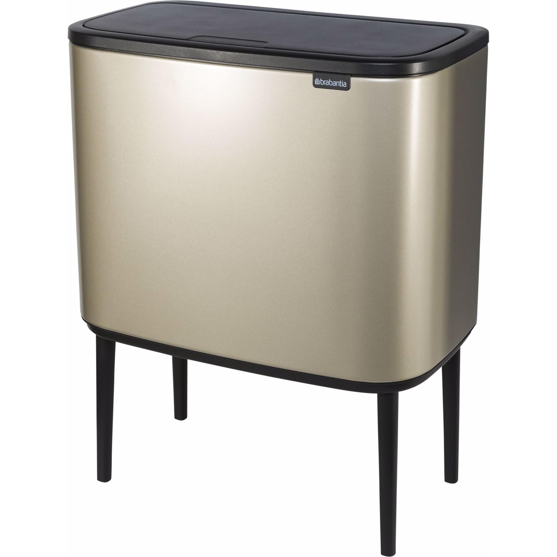 Brabantia Bo Touch Bin, Pattumiera, Oro