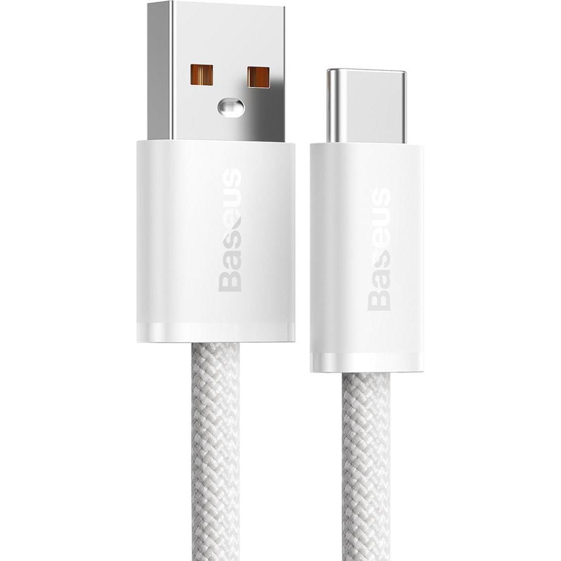Thumbnail - Baseus Cable USB to USB-C Dynamic Series, 100W, 1m (white) (1 m), USB Kabel