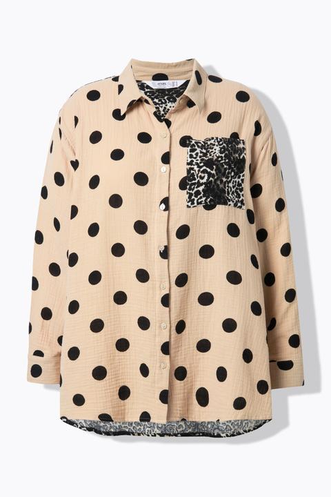 Immagine prodotto Angel of Style Bluse, oversized, Musselin, Mustermix (48)