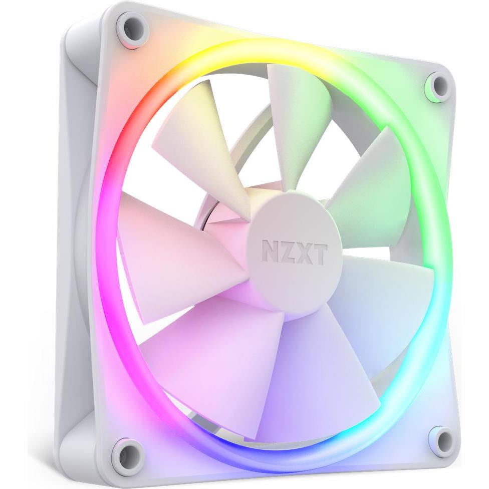 NZXT F120 RGB (120 mm, 3 x), PC Lüfter, Weiss