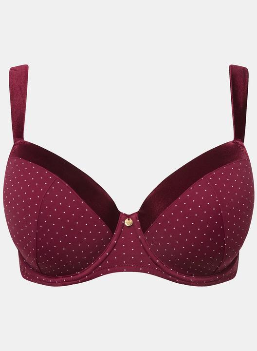 Actual product image Ulla Popken Polka Dot Microfiber Bra (85 B)