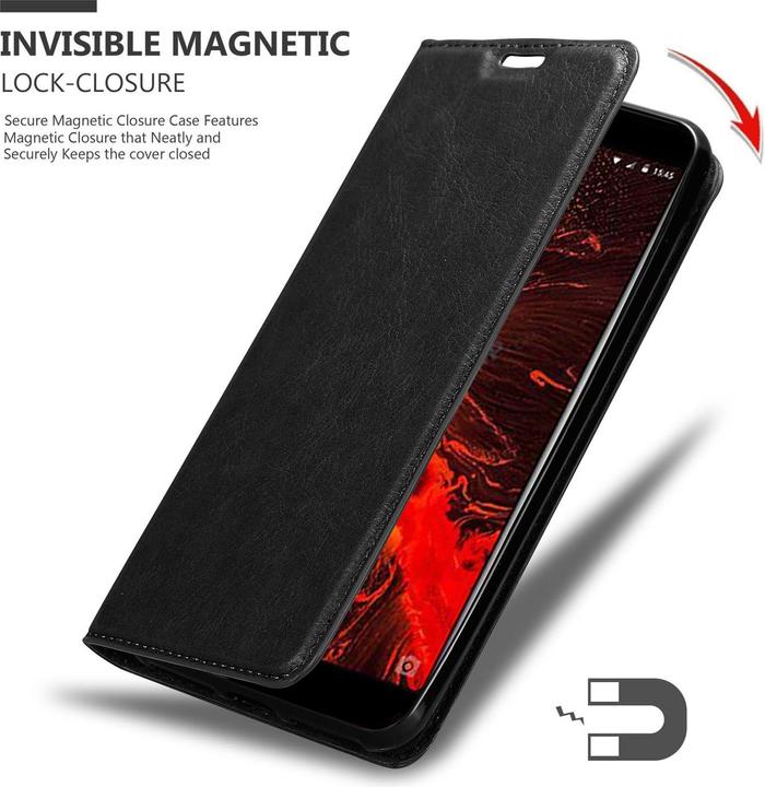 Produktbild Cadorabo Book Invisible Magnet Cover (Lenovo S5 (2018))