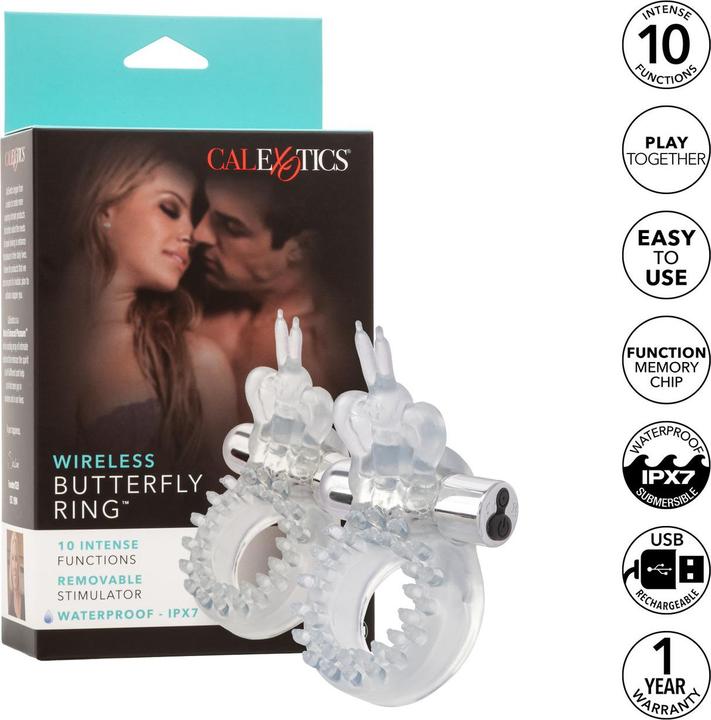 Actual product image CalExotics Wireless Butterfly Ring (4 cm)