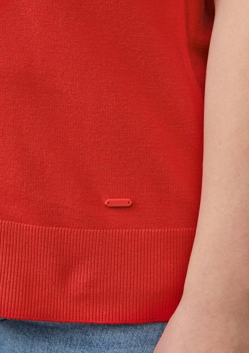 Produktbild S.Oliver Strickpullover Kurzärmeliger Strickpullover aus Viskosemix (46)