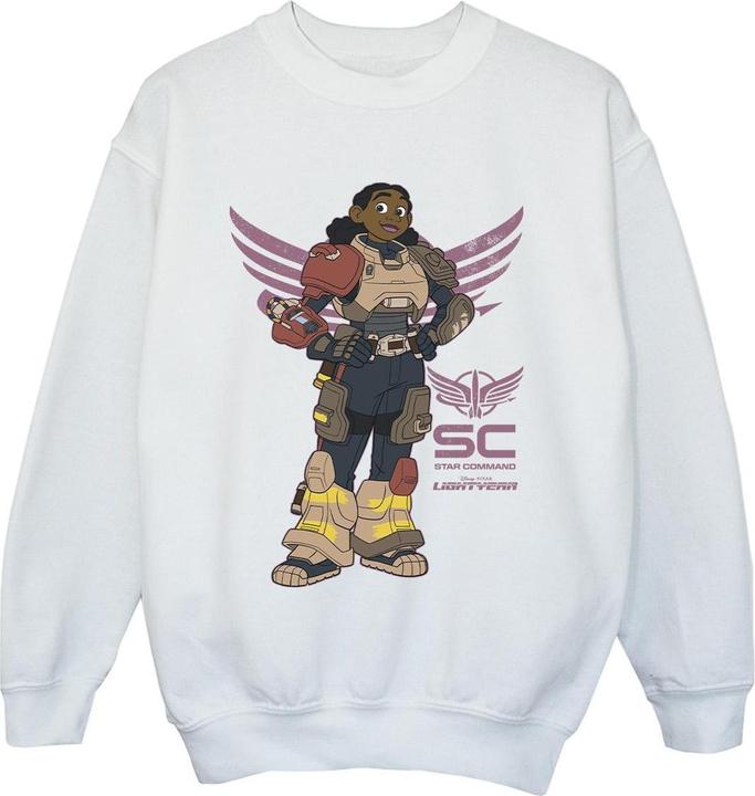 Actual product image Disney Boys Lightyear Izzy Star Command Sweatshirt (128)