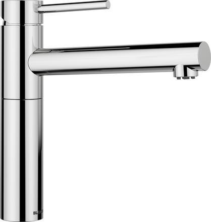 Actual product image Blanco ALTA II | stainless steel chrome | low pressure | backflow preventer | ceramic cartridge | fuse