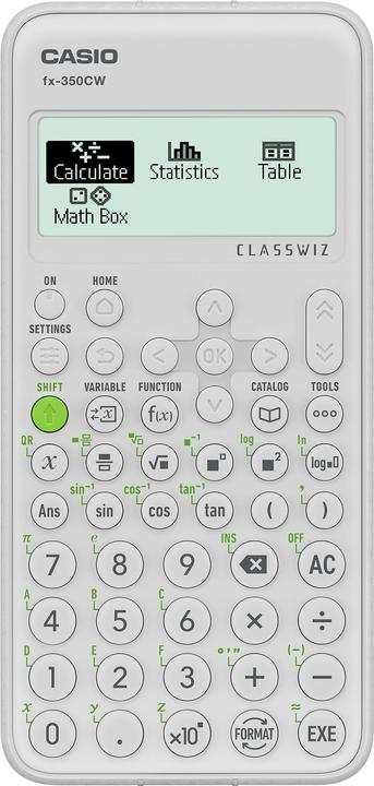 Image du produit Casio Calculateur Naukowy Fx-350cw Box (Piles)