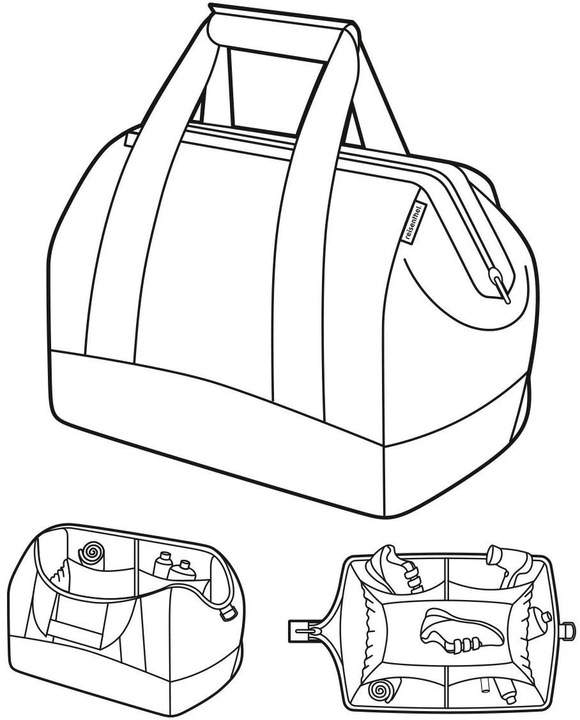 Produktbild reisenthel Schultertasche Allrounder L Op-Art