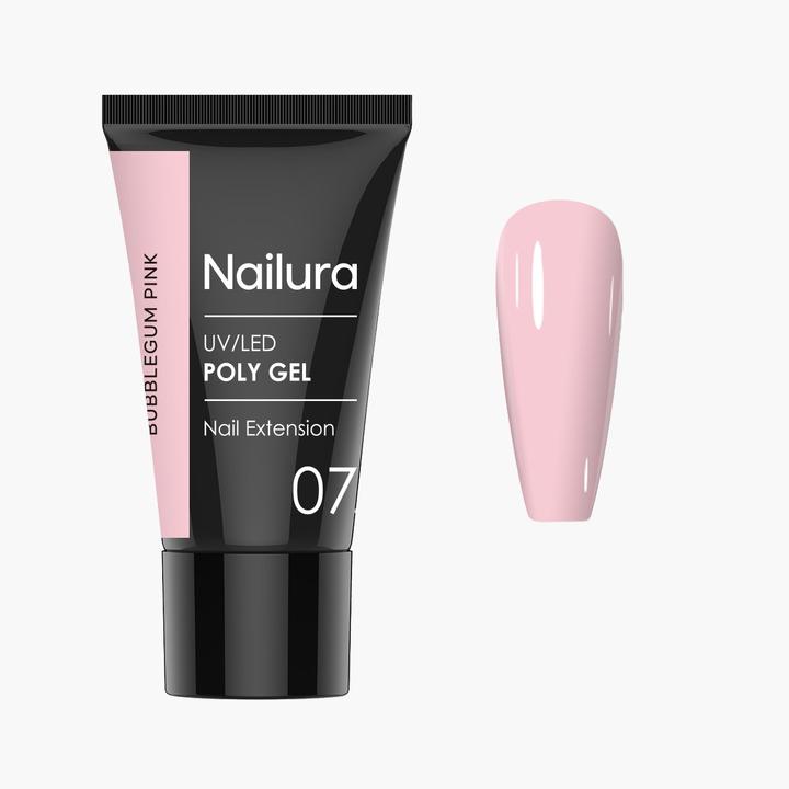 Immagine prodotto Nailura - Poly Gel 7 - Bubblegum Pink - 30 ml (Bubblegum Rosa)