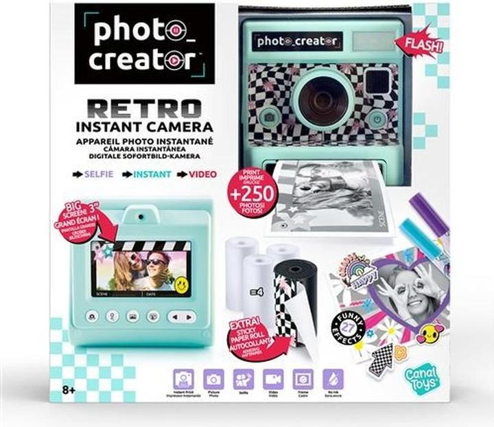 Image du produit Canal Toys Instant Print Camera Retro photos instantanées + effets