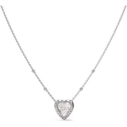 Guess, Halsschmuck, Mon Amour Charming Steel Heart Halskette