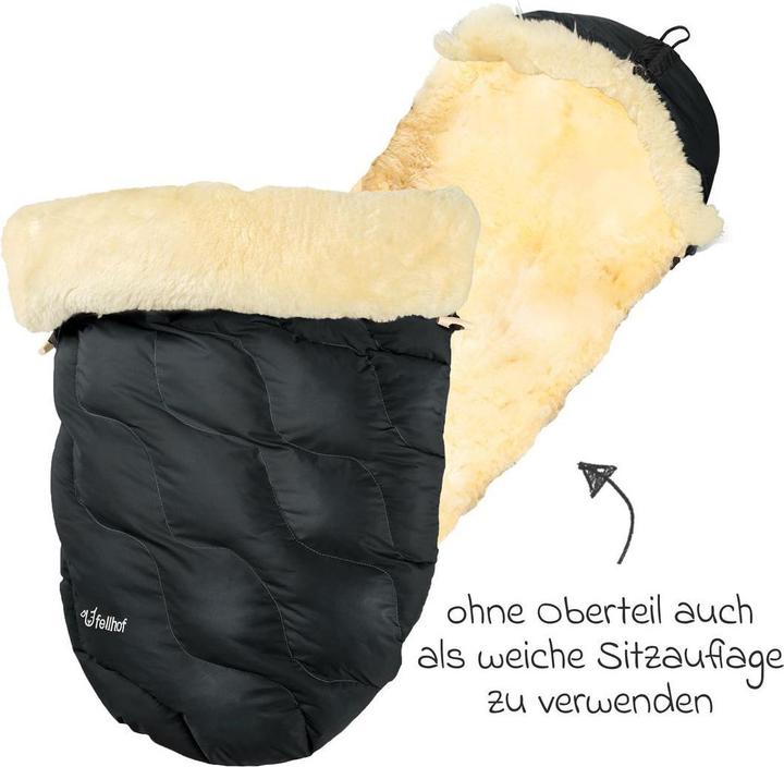 Actual product image Fellhof Kinderwagenfellsack Winterberg / Fusssack