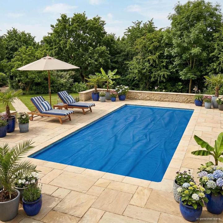 Actual product image vidaXL Poolabdeckung